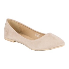 Seastar Bailarinas de ante beige 4