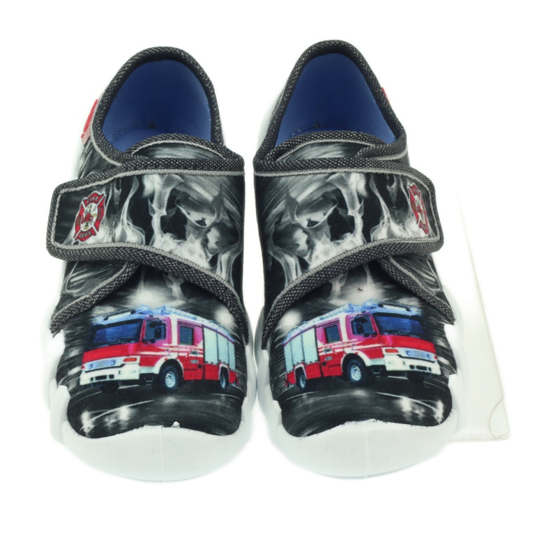 Befado zapatos infantiles zapatillas zapatillas 273x240 blanco negro azul rojo 3