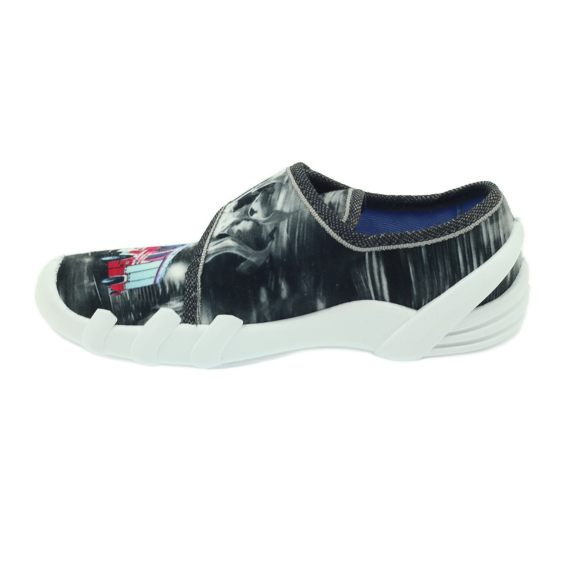 Befado zapatos infantiles zapatillas zapatillas 273x240 blanco negro azul rojo 2