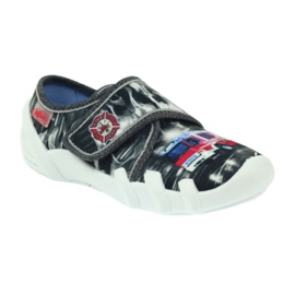 Befado zapatos infantiles zapatillas zapatillas 273x240 blanco negro azul rojo 1