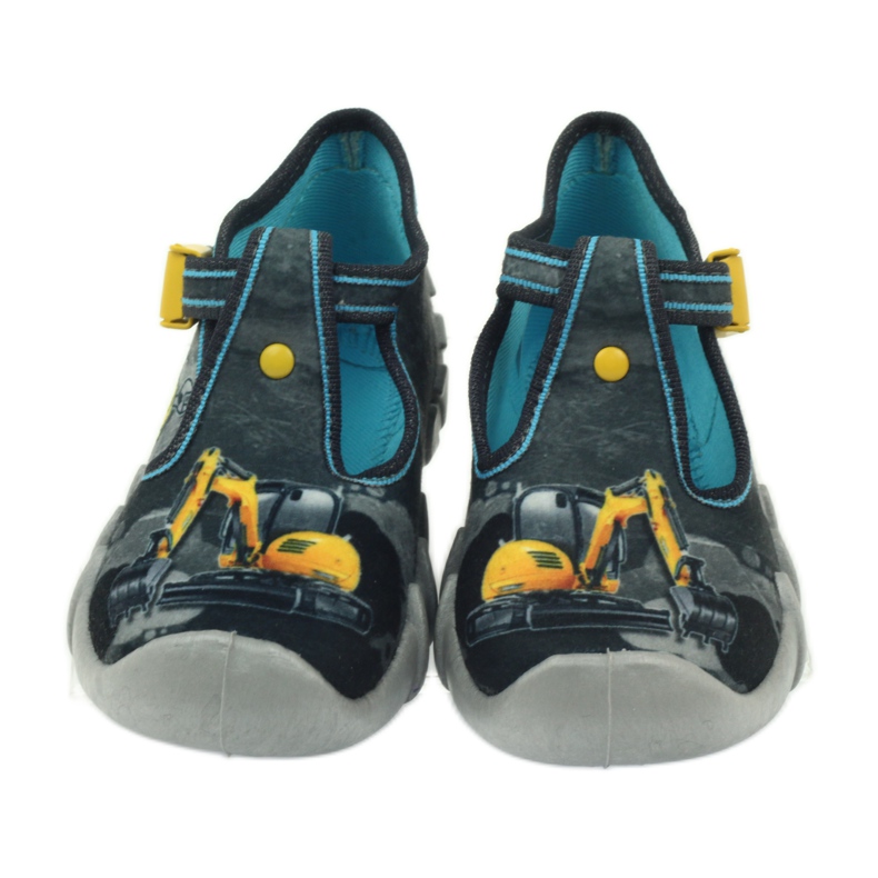 Zapatillas befado para niños 110p321 zapatillas negro azul gris amarillo 3
