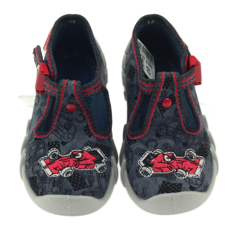 Zapatillas befado para niños 110p324 zapatillas negro gris rojo 3