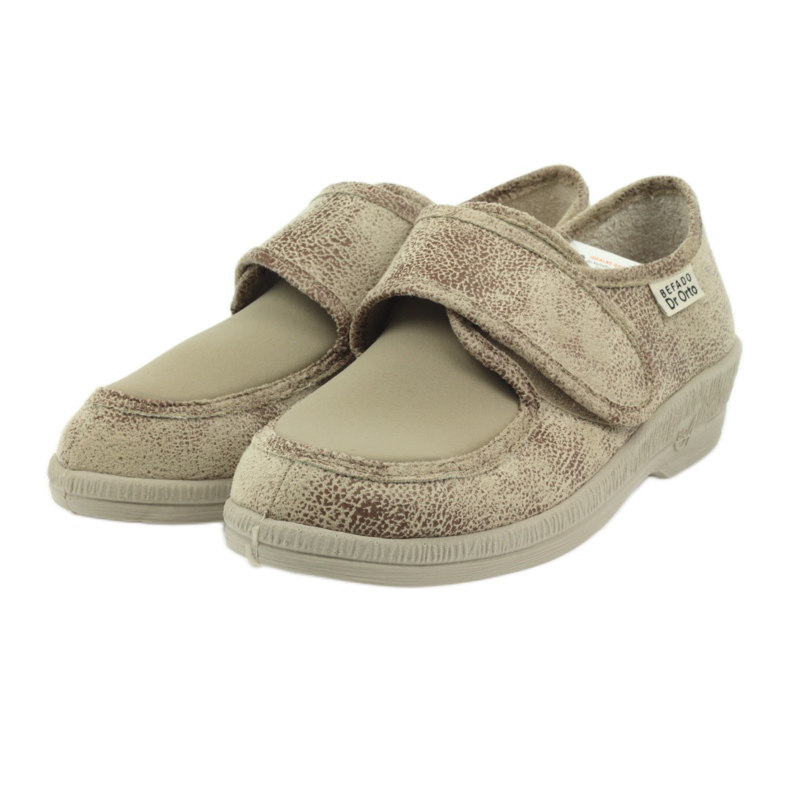 Befado zapatos bajos sanitarios mujer 984D013 beige 3