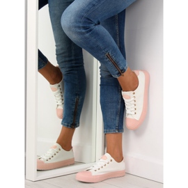 Deportivas sobre goma de color W-3051 Blanco 7