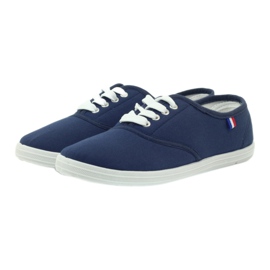 Deportivas American Club azul marino, deportivas de mujer 3