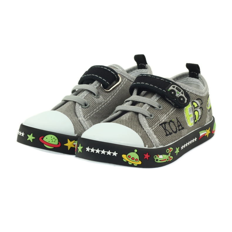 American Club Zapatillas deportivas americanas calzado infantil plantilla piel blanco negro gris 3 American Club Zapatillas deportivas americanas calzado infantil plantilla piel blanco negro gris 3