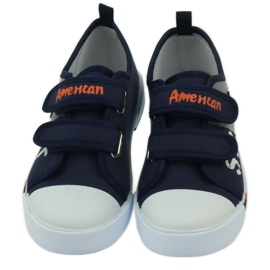 American Club Zapatos de niños zapatillas deportivas con bandera velcro americana azul marino blanco naranja gris 4 American Club Zapatos de niños zapatillas deportivas con bandera velcro americana azul marino blanco naranja gris 4