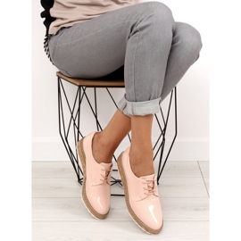 Mocasines con interior de piel 7153 Rosa rosado 7