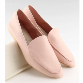 Mocasines suaves tipo piel de becerro 1182 Rosa rosado 2