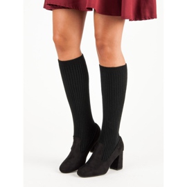 Seastar Botas ajustadas negras negro 2 Seastar Botas ajustadas negras negro 2