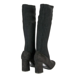 Seastar Botas ajustadas negras negro 1 Seastar Botas ajustadas negras negro 1