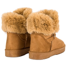 Seastar Mukluki con piel marrón 1 Seastar Mukluki con piel marrón 1