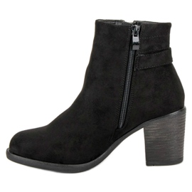 Small Swan Botas de mujer de moda negro 2 Small Swan Botas de mujer de moda negro 2