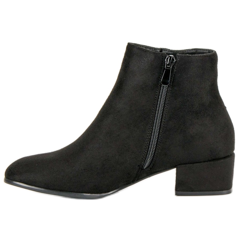 Botas bajas de mujer negro 1 Botas bajas de mujer negro 1