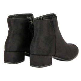 Botas bajas de mujer negro 2 Botas bajas de mujer negro 2