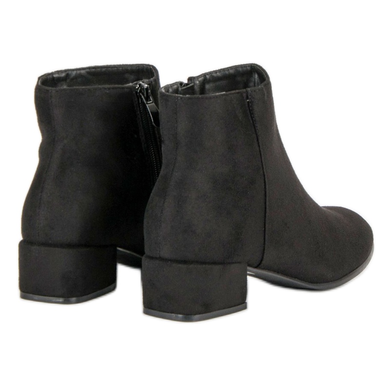 Botas bajas de mujer negro 2 Botas bajas de mujer negro 2