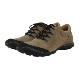 Badura 2159 zapatillas deportivas cómodas negro marrón 3