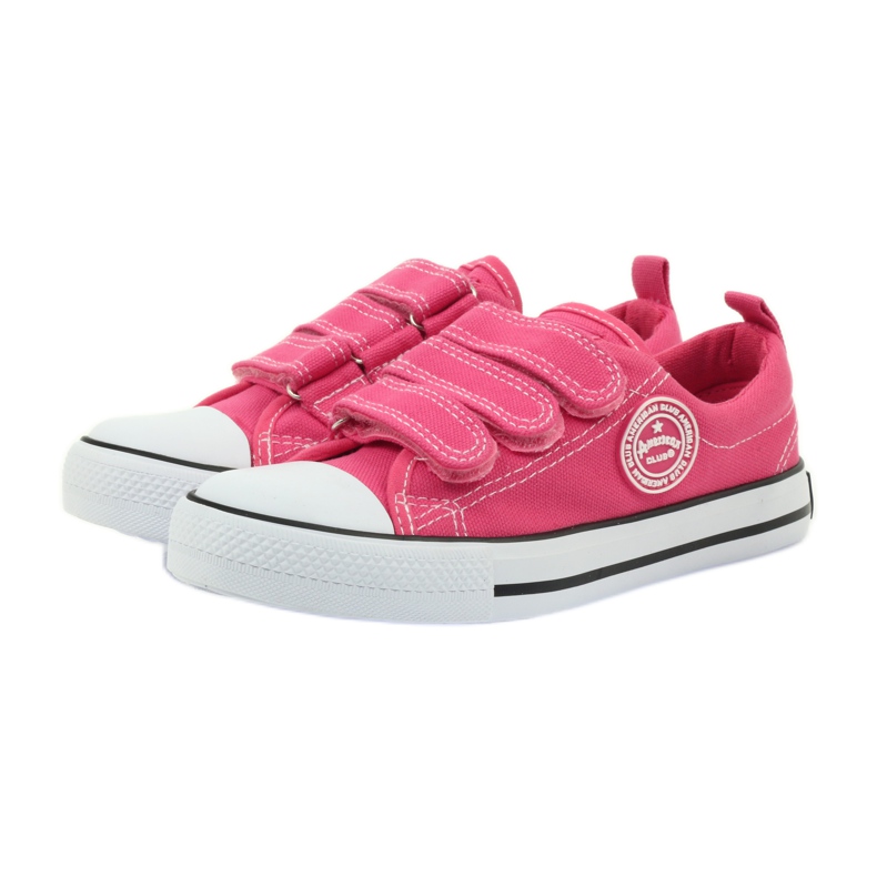 American Club Zapatillas de deporte americanas zapatillas de deporte para niños rosado 3