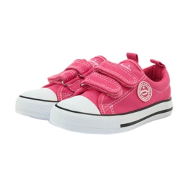 Zapatillas American Club rosa, zapatillas deportivas para niños rosado 3