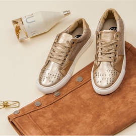 Zapatillas con cordones KYLIE amarillo 7
