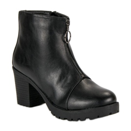 Small Swan Botas negras clásicas negro 6
