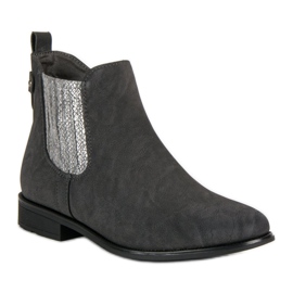 Vinceza Botas elegantes botines Jodhpur gris 1 Vinceza Botas elegantes botines Jodhpur gris 1
