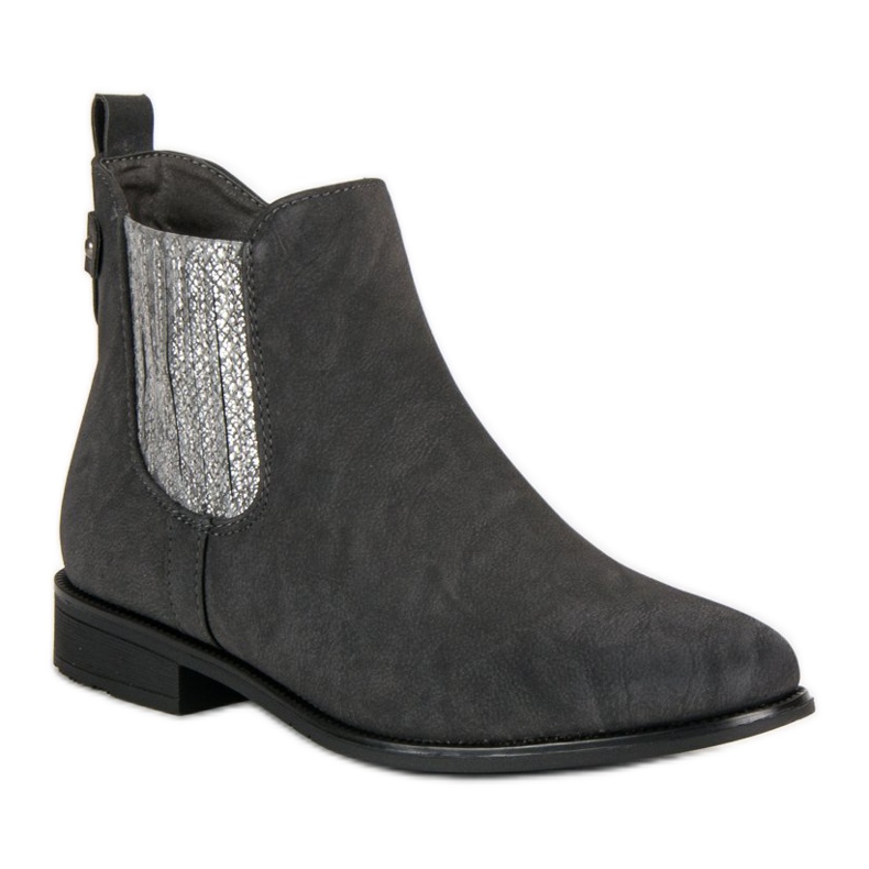 Vinceza Botas elegantes botines Jodhpur gris 1 Vinceza Botas elegantes botines Jodhpur gris 1