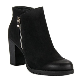 Show It Botines negros con cremallera 2