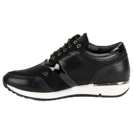 Filippo Zapatillas casual de mujer negro 3