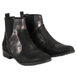 Filippo Botines Chelsea de mujer elegantes negro 5