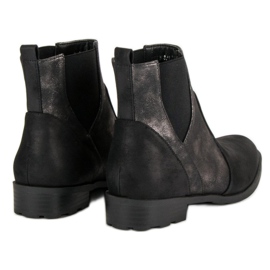 Filippo Botines Chelsea de mujer elegantes negro 4