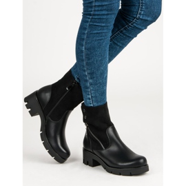 Filippo Botas cómodas con protector negro 2 Filippo Botas cómodas con protector negro 2