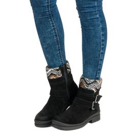 Filippo Botines negros de piel 1 Filippo Botines negros de piel 1