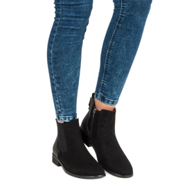 Filippo Botas cómodas para el otoño negro 6