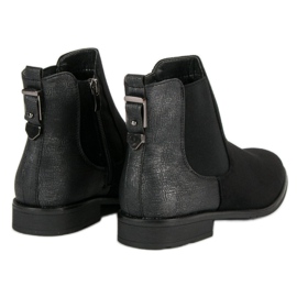 Filippo Botas cómodas para el otoño negro 4