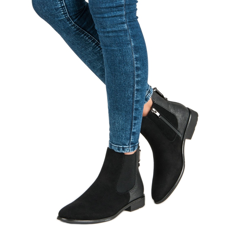 Filippo Botas cómodas para el otoño negro 1 Filippo Botas cómodas para el otoño negro 1