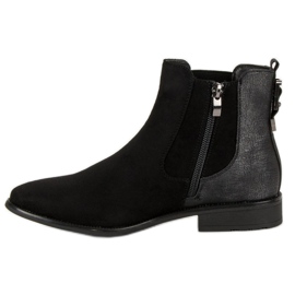 Filippo Botas cómodas para el otoño negro 3