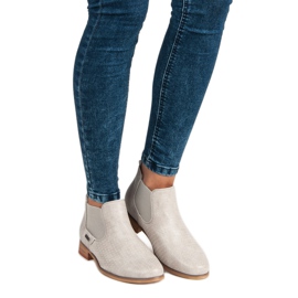 Filippo Botas beige con calado gris 6