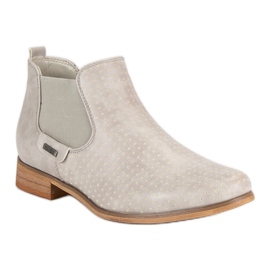 Filippo Botas beige con calado gris 2