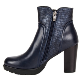 Filippo Botas azul marino en el puesto. 3