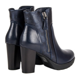 Filippo Botas azul marino en el puesto. 4