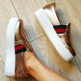 Kylie Slipons en la plataforma rosado 8