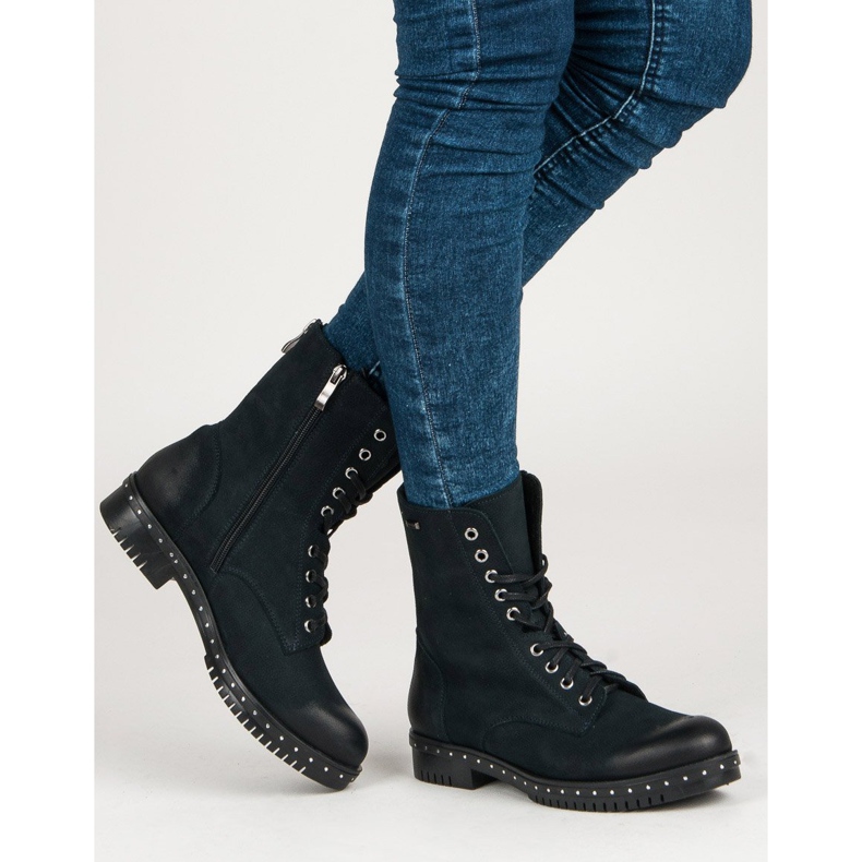 Trabajadores de cuero azul marino de VINCEZA 2