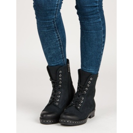 Trabajadores de cuero azul marino de VINCEZA 1 Trabajadores de cuero azul marino de VINCEZA 1