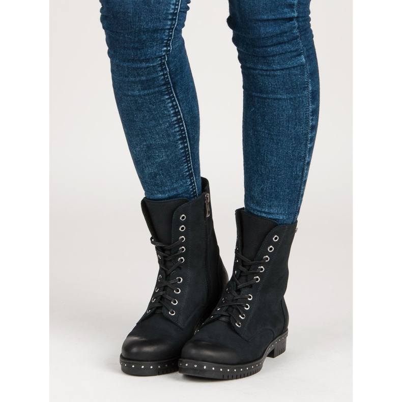 Trabajadores de cuero azul marino de VINCEZA 1