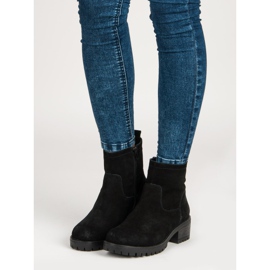 Filippo Botas negras de tacón negro 1