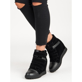 J. Star Deportivas negras con velcros negro 2 J. Star Deportivas negras con velcros negro 2