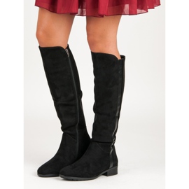 Filippo Botas de gamuza para mujer negro 1 Filippo Botas de gamuza para mujer negro 1