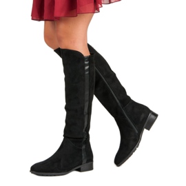 Filippo Botas de gamuza para mujer negro 2 Filippo Botas de gamuza para mujer negro 2