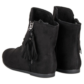 Botines de ante negros 2